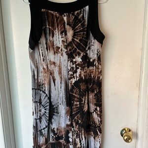 Tie-Dye Sleeveless Dress